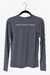 Camiseta Manga Longa Cinza Lofy na internet