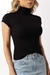 Regata Gola Casual Preta - comprar online