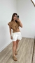Regata Babado Capuccino - comprar online