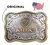 Fivela Importada Ariat Antique Silver Rectangle Original - comprar online