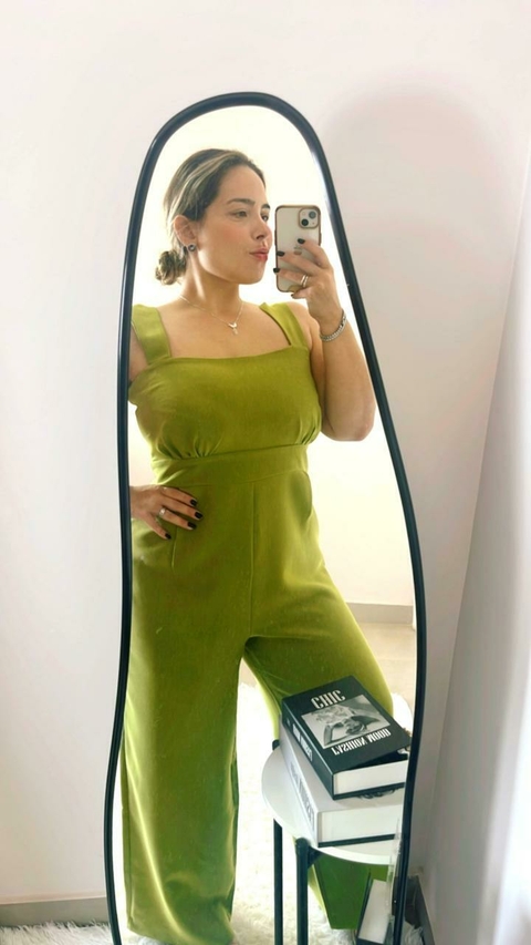 MACACÃO ALFAIATARIA VERDE - comprar online