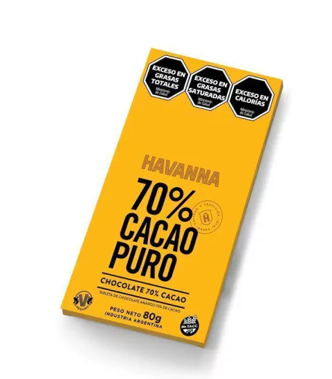 TABLETA DE CHOCOLATE 70% CACAO