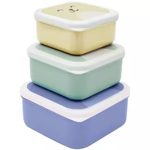 Kit 3 Potinhos Gumy Azul - Buba - comprar online