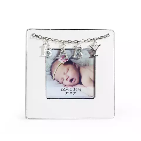 PORTA RETRATO 8X8 PINGENTE BABY - MODALI BABY - comprar online