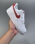 Tênis Nike Air Force 1 Essential Low White Gym Red - comprar online