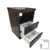 Mesa de luz con 2 cajones y box - Thesihogar