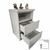 Mesa de luz con 2 cajones y box - comprar online