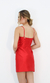 VESTIDO CURTO ZIBELINE RED - Louback Couture