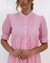 VESTIDO TRICOLINE ROSA - comprar online