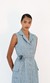 VESTIDO TWEED PREMIUM AZUL na internet