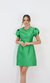 VESTIDO ZIBELINE LAÇO VERDE