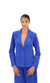 BLAZER VELUDO COTELE AZUL - comprar online