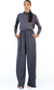 BLUSA SUEDE OVERSIZED CINZA
