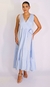 VESTIDO CREPE AZUL