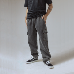 CALÇA CARGO CAVE JEANS DESTONADA - comprar online