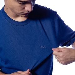 Camiseta Cave Combate Azul Escuro na internet