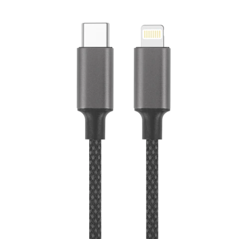 Cable TXV USB C a Lightning Reforzado TC-66 Mallado Carga Rápida