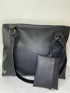 BOLSO NEGRO CON MONEDERO