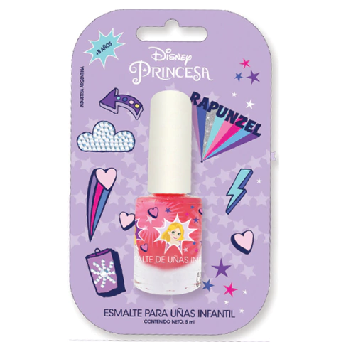 ESMALTE INFANTIL PRINCESAS EN BLISTER RAPUNZEL 41717