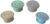 TAPON CIRCULO BAMBU SURTIDO 6439 - BULTO POR 50 UNIDADES COLORES SURTIDOS