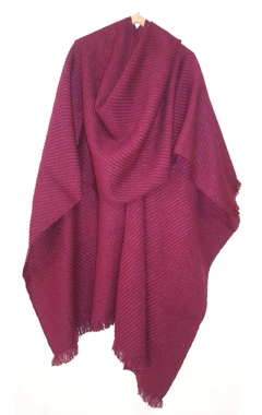 Ruana Poncho Pashmina, Chal, Lana De Alpaca - comprar online