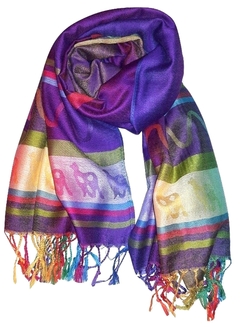 Pashmina, Chal, Chalina Bufanda Andina Rusticas X12u - tienda online