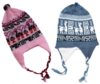 GORRO CHULOS DE LANA DE ALPACA X10U