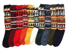 MEDIAS DE LANA DE ALPACA X10P COLORES NEUTROS - comprar online