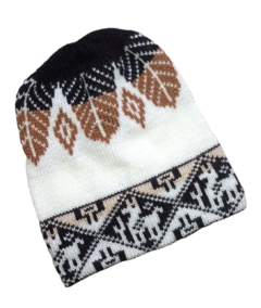 Imagen de GORRO HOJITA DE LANA DE ALPACA X10U UNISEX