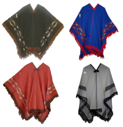 Ponchos De Gaucho Salteño Sureño Guarda pampa Pollerón Adulto - comprar online