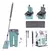 Rodo Mop Flat Com Balde Para Limpeza - T̷O̷Q̷U̷E̷ ̷D̷I̷V̷I̷N̷O̷