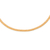 Gargantilha banhada a ouro 18k fio salamandra (53177900) - comprar online