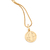 Medalha São Bento banhada a ouro 18k (54283500) - comprar online