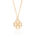 Pingente trevo banhado a ouro 18k (54281500) - comprar online