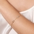 Pulseira borboletas banhada a ouro 18k com zircônias (55215906) na internet