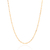 Gargantilha banhada a ouro 18k (53250500)
