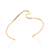 Bracelete onda banhado a ouro 18k (55211500)