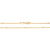 Gargantilha banhada a ouro 18k com bolas (53029100) - comprar online