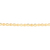 Gargantilha elo piastrine banhada a ouro 18k (53115600) - comprar online