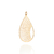Maxi pingente gota banhado a ouro 18k (54285400)