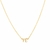 Gargantilha banhada a ouro 18k com escrita fé (53170700) - comprar online