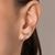 Brinco cauda princesa ariel banhado a ouro 18k com zircônias (52734824) - Estilo Dixe | Semijoias Rommanel