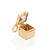 Pingente caixa de bailarina com espelho banhado a ouro 18k (54280006) - comprar online