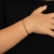 Pulseira infantil banhada a ouro 18k (55202400) na internet