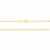 Cordão laminado banhado a ouro 18k (53010900) - comprar online