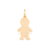 Pingente banhado a ouro 18k