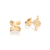 Brinco flor banhado a ouro 18k (52736600) - comprar online