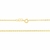 Gargantilha banhada a ouro 18k fio frizado (53035700) - comprar online