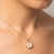 Pingente signo leão banhado a ouro 18k (54276100) - Estilo Dixe | Semijoias Rommanel