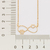 Gargantilha amor ao pet banhada a ouro 18k (53219500) - comprar online
